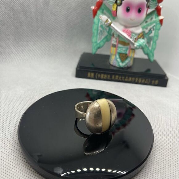 Vintage ring by Joachim s’paliu sterling - Picture 10 of 12